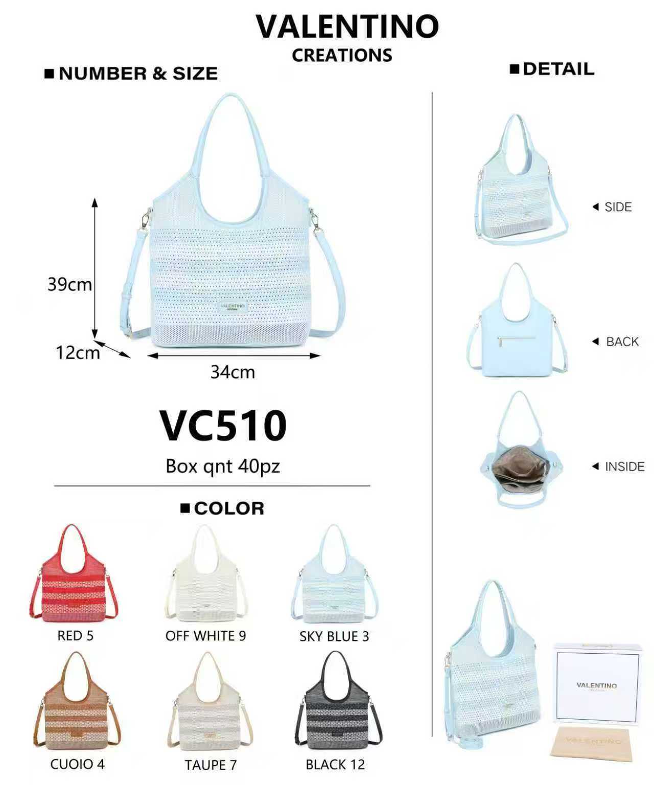 VALENTINO CREATIONS VC510 SHOPPER