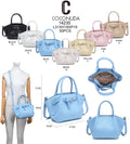 COCONUDA 14235 Modische Handtasche mit Schleife