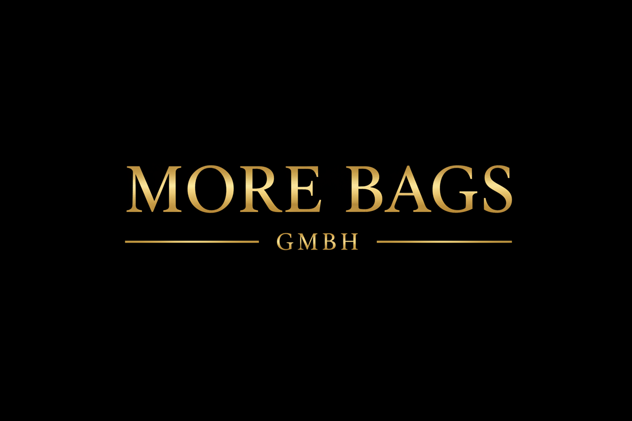 MORE BAGS GMBH 黑金Logo